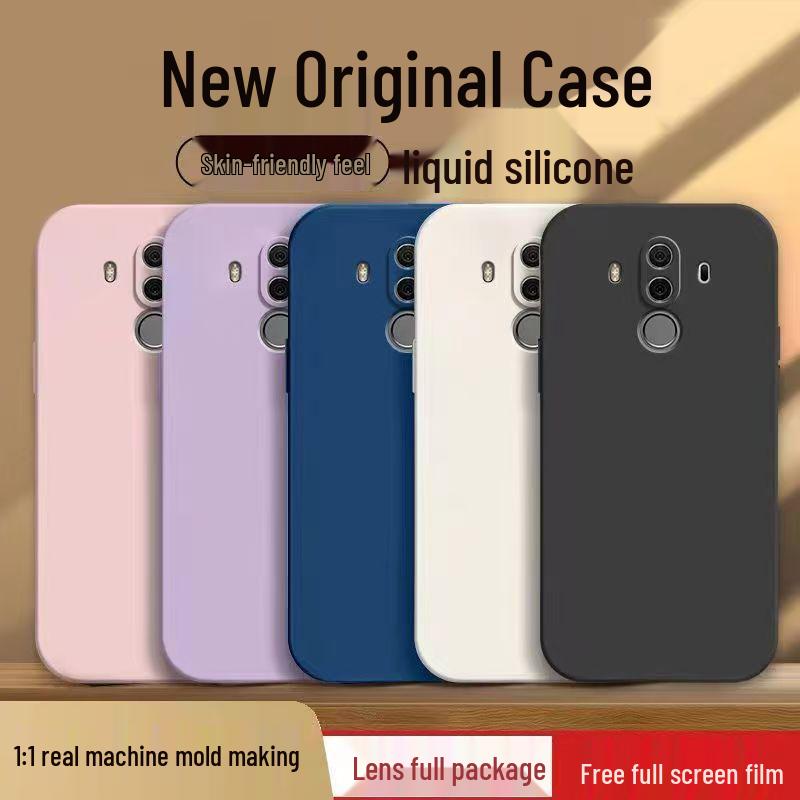 Huawei Mate10Pro Soft Case - Solid Color, Anti-Fall, Simple Rubik's Cube Design.