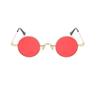 [Karokak] Round Glasses, Retro Metal, Popular, Stylish, Fashionable, Driving, Small, Fashion Glasses, Sunglasses, Men's & Women's, UV400, Unisex