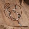 GemChic Donna Nuovo Vintage Lega Perline Collana Set Catena Etnica Cool Hip Hop Moda Compleanno Natale Gioielli Regalo