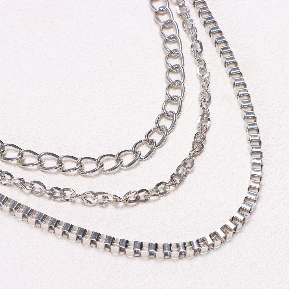 1pc Men's Fashion Punk Style Minimalist Stainless Steel Pant Chain Accessory for Daily Wear