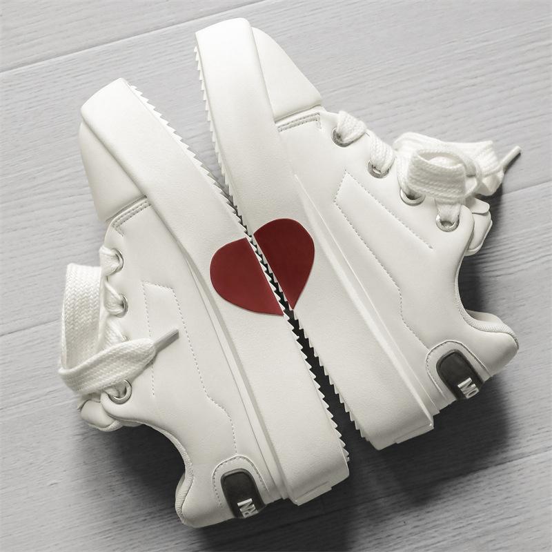 

2025 new niche design men s shoes student trend sports love casual board shoes men X266 39 бежевый