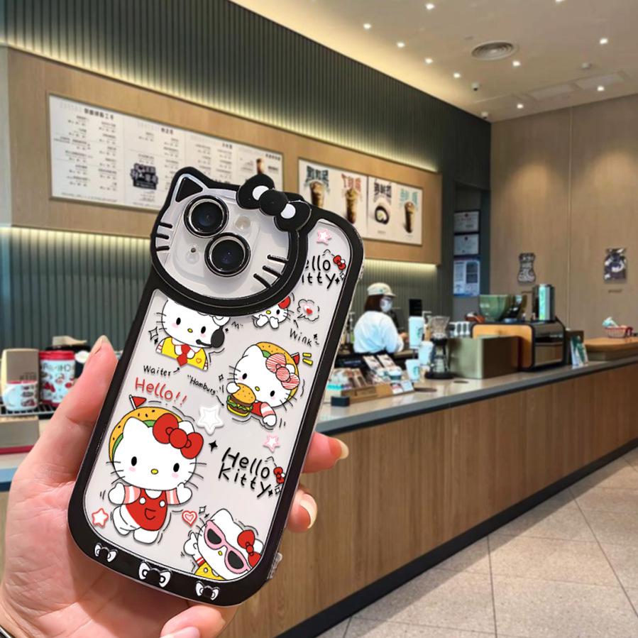 Sanrio-Themed Apple 17PRO Phone Case Compatible with TEMU/Xiyin/Tiktok