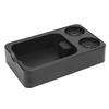 Tamper Station Multifunctional Impact Proof Tamping Organizer Box for 51mm 54mm 58mm Portafilter Black