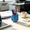 Large Capacity Pen Holder 3D Printed Hoodie Holder, Women Hooded Sweatshirt Pencil Storage Cup Container, Stationery Desk Organizer Box for