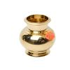 Bhimonee Decor | Pure Brass Matka Design Lota | Traditional Lutiya Kalash for Pooja & Rituals |