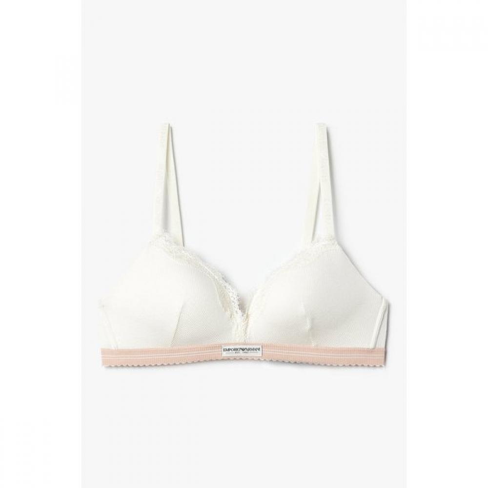 

Emporio Armani Women S Padded Triangle Bra Lace Trim 0825381528 S(70~75)