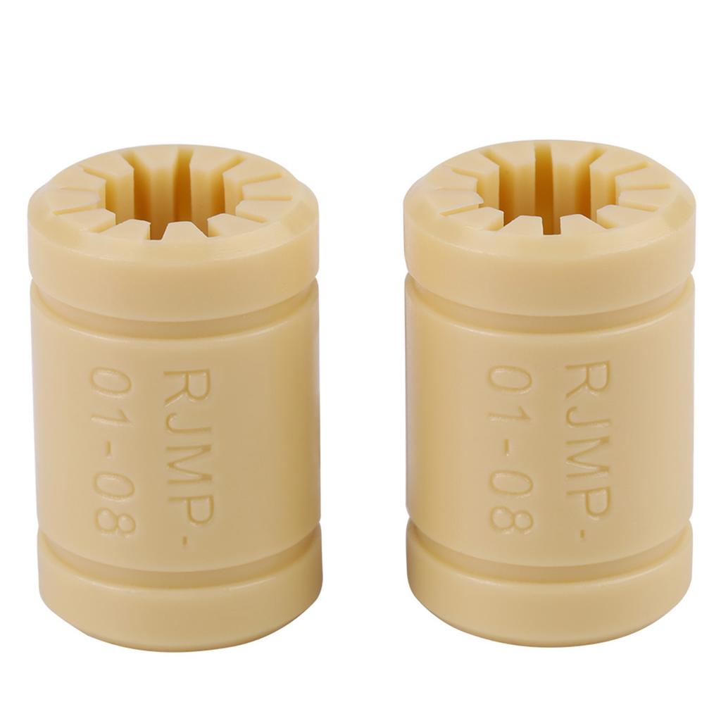 8 Stück Set 3D Drucker Festpolymer LM8UU Lager 8mm Welle