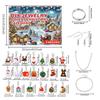 Christmas Jewelry Advent Calendar Jewelry Making Kit For Girls Countdown Calendar Charm Pendant For Jewelry Making Christmas