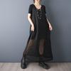 Sleeveless oversized Sexy black new in dresses for women casual loose long summer dress elegant clothing 2026