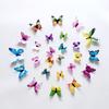 12pcs Luminous Butterfly Design Decal Art Wall Stickers Room Butterflies Home Decor DIY Stickers 3D Fridge Wallpaper Decoration