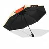 1pc Tiger Monkeys Automatic Open/close Umbrella, 8-Rib Sturdy Structure, Portable Travel Umbrella, Parties, Everyday Use, 31