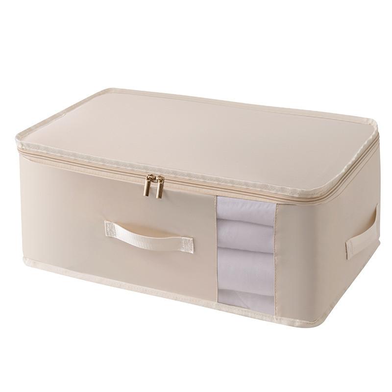 Garment Storage Bag With Thick Cotton Material For Dorm Room Organization And Moving