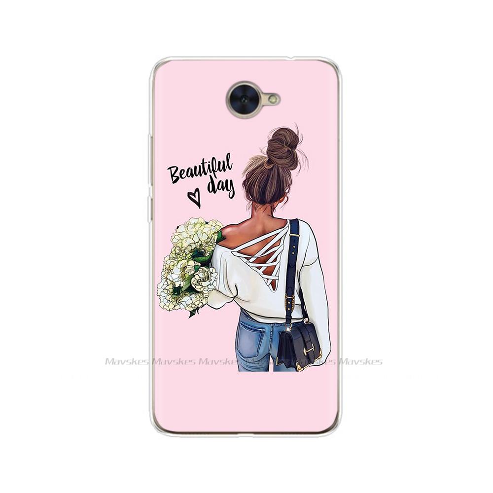 Case for Huawei  Y7 2017 Case Silicone TPU Back Cover Phone Cases For Huawei Y7 TRT-LX1 TRT-LX2 TRT-LX3 Y 7 2017 coque bumper