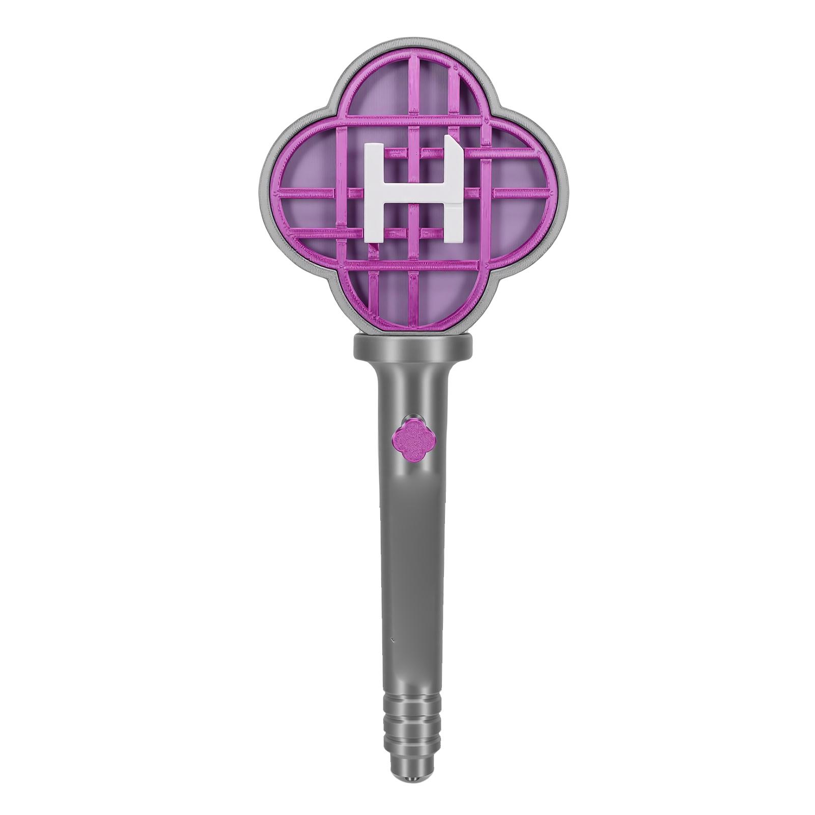

Anime Demon Costume Cheering Wand Multifunctional Cosplay Purple Luminous Cheering Stick for Parties