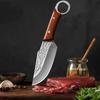 Professional Kitchen Knives Handmade Forged Boning Knife Meat Cleaver Stainless Steel Fruit Vegetable Butcher Slicing Knife