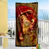 Dungeons & Dragons Beach Towel High Absorbency & Quick-Dry Comfortable Lightweight Perfect for Traveling Yoga Camping and Swimming