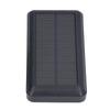 Solare Stromquelle mit 2 LED Powerbank 30000mAh für Outdoor Camping Bergsteigen Schwarz
