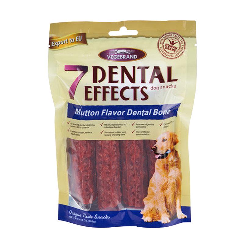 Weiji Bite-Resistant Dog Chews: Dental Cleaning Bone for Medium to Large Breeds - Teddy Shape