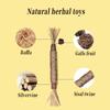 Cat Toys Silvervine Chew Stick Polygonum Kitty Raffia Grass Pet Supplies Cleaning Teeth Stick Pet Bite Hemp Rope Cat Toy