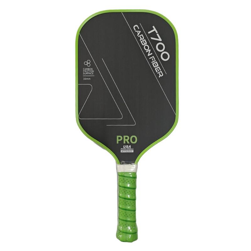 T700 Carbon Fiber Pickleball Paddle Set 16mm Yellow DIY Professional Equipment