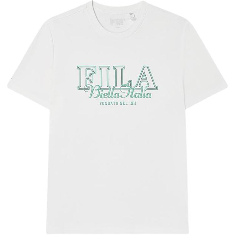 New FILA T Shirts Men s Cloud White F11M419103F-WT M 4466₽