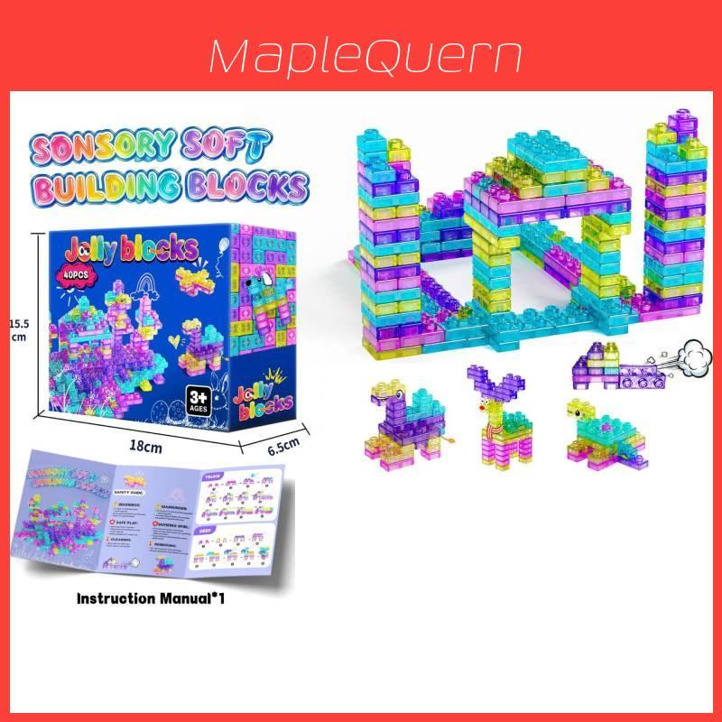 Jelly Building Blocks For Kids With Diy Assembly And Stress Relief Fun
