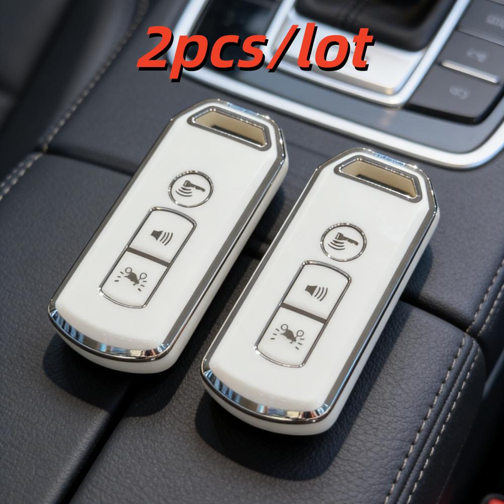 

2pcs/lot Car Key Case Covers For Honda PCX Forza 300 Airblade 125 C125 Super Cub Scooter Vario 150