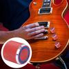 3Pcs Electric Guitar Control Knob Red Metal Bass Musical Instrument Accessories 6mm