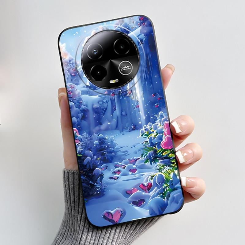 Cute Case For BLU Bold K50 Capa Coque Printing Shell Protective Cover Soft Silicone Cartoon Phone Casing Fundas