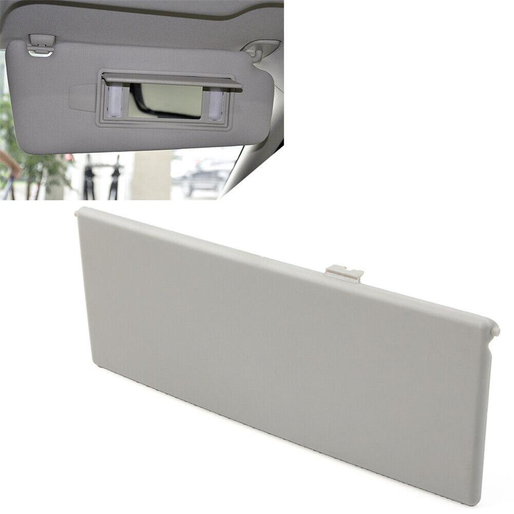 Gray Sunvisor Mirror Cover For Land Rover Range Rover Sport Evoque Discovery 4