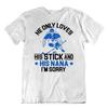 Hockey Sports T Shirt Cool Vintage Cute Funny Happy Skates Goal Adhesive