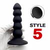 Silicone Base of Suction Cup Anal Plug Big Butt Plug Anal Sex Toys Pleasure Anal Stimulation Beads Adult Erotic Sex Toy