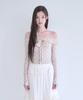 NOT YOUR ROSE Lace Blair Top (Pink)