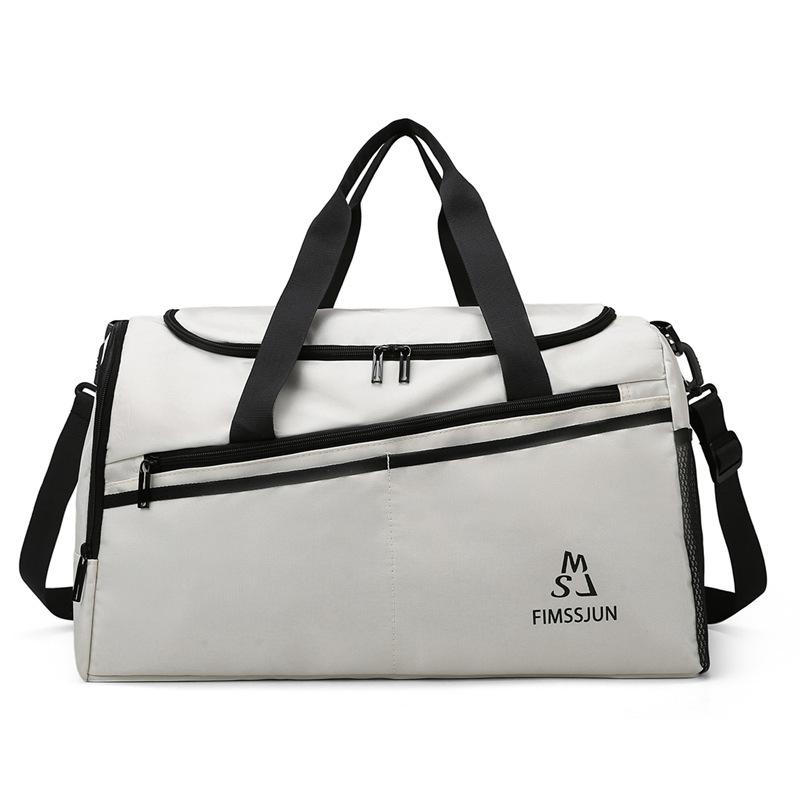 

TS JYL laptop bag,New Large Travel Bag Unisex Outdoor Gym Yoga Shoulder Bag Wholesale 51*26*28cm белый