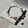 2025 Jadeite Green Jade Rabbit Bracelet: High-End Chinese Style, Year of the Snake, Elegant Women's Niche Beaded Design