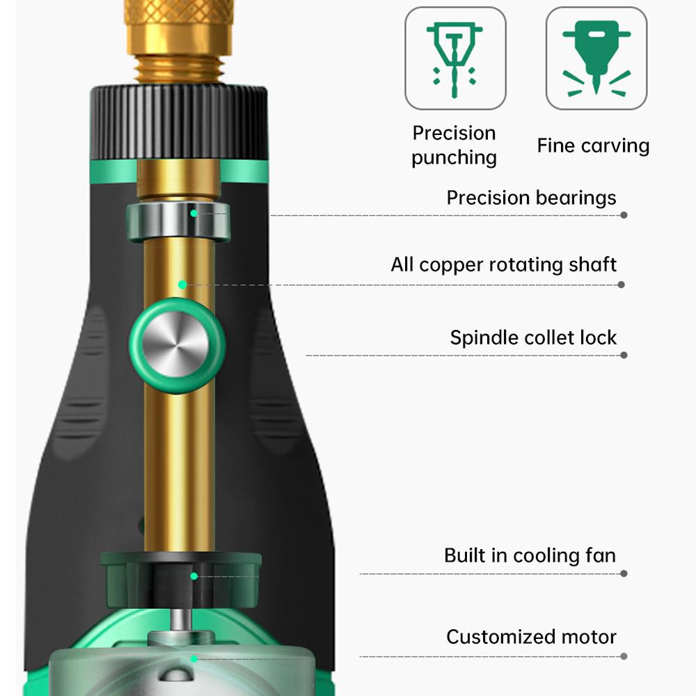 Electric Drill Grinder Engraver Pen Grinder Mini 5 Gear Adjustment Power Tools Grinding Machine Polisher for DIY Model Power