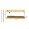 1/64 Diorama Parking Lot Scene Model Acrylic Display Case, Mini Car Garage Layout Landscape, Office