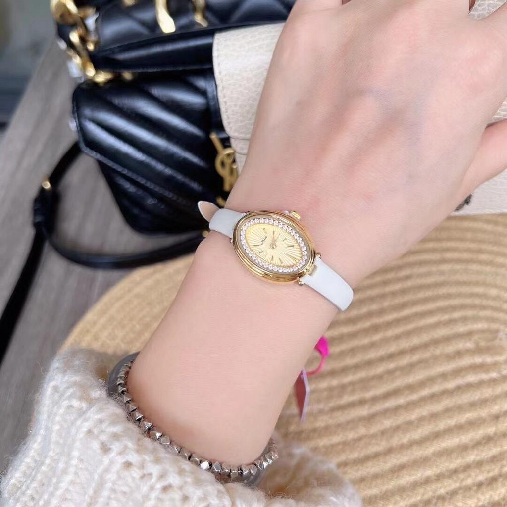 Small Watch Ladies Oval Women'S Watch Belt