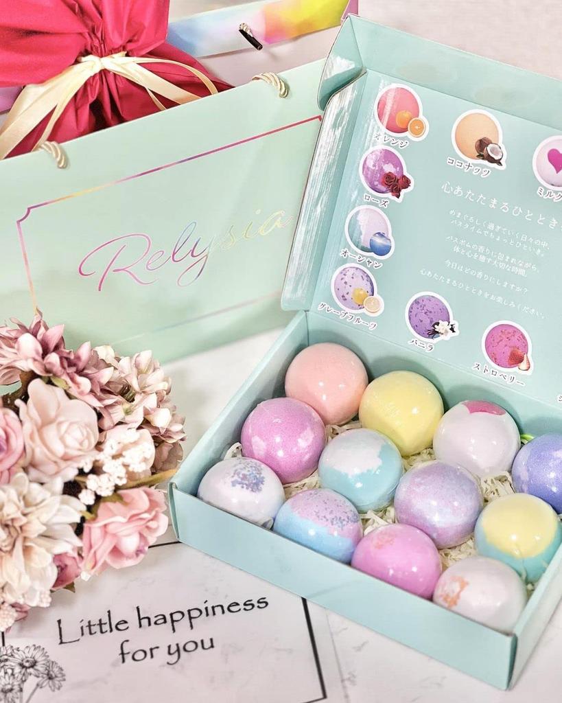 Marke x Soziale Medien Badebomben Beliebtes Geschenk Inland Zuverlässiges Bad Bad Geburtstagsgeschenk für Frauen x x Geschenkverpackung Tragetasche 1 Geschenkverpackung Trage