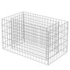 Gabion Raised Bed Galvanized Steel 90*50*50 Cm