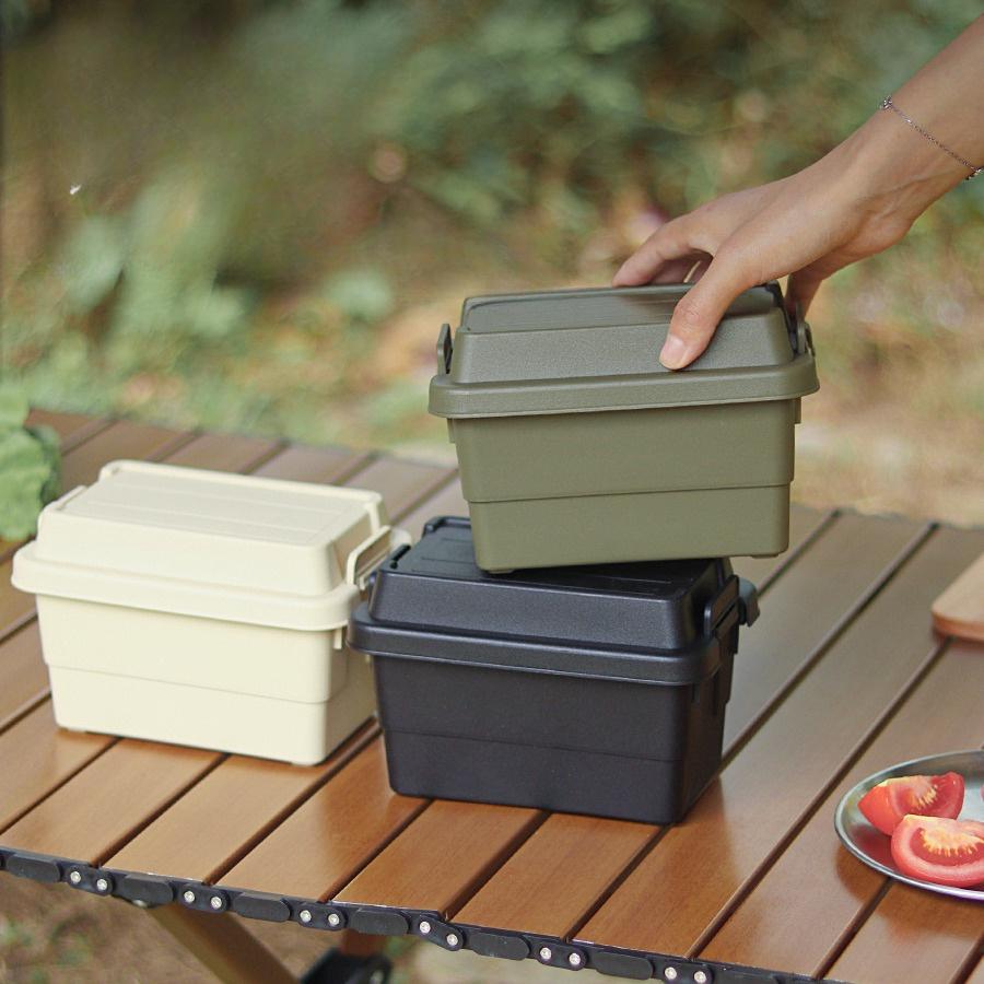 7ks/sada Venkovní Stolní Mini Úložný Box Úložný Box Nádoba na Koření Úložný Box Kemping Barbecue Nástroje Úložný Box Různé