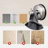 2Pcs Washable Wall Hooks For Bathroom Organization Glass Door Mounting Stainless Steel Hangers for Towels Keys Hats