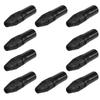 ABUO-DIY Microphone XLR 3Pin Male Plug Connector Cable 10Pcs Solder Plug MIC Adapter Earphone Light For Speaker Transmission