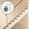304 Roestvrij Staal Roestvrij Staal Kabel Touw Heavy Duty Draadhek Rol Kits Buiten Tent