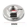 Winkelschleifermuttern Verschleißfest M10 Edelstahl 30mm