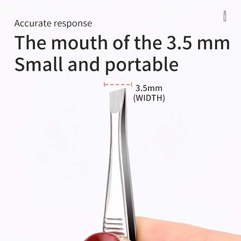 Xiaomi Professional Precision Eyebrow Tweezers for Men & Women Slant Tip Design for Flawless Brows Facial Hair Removal & Grooming Tool