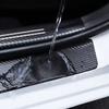 Auto Drempelstickers Koolstofvezel Textuur Deurstijl Strip Voor Volvo XC90 XC60 V50 S60 V70 V60 V40 S90 olestar AWD XC40 S80 T6