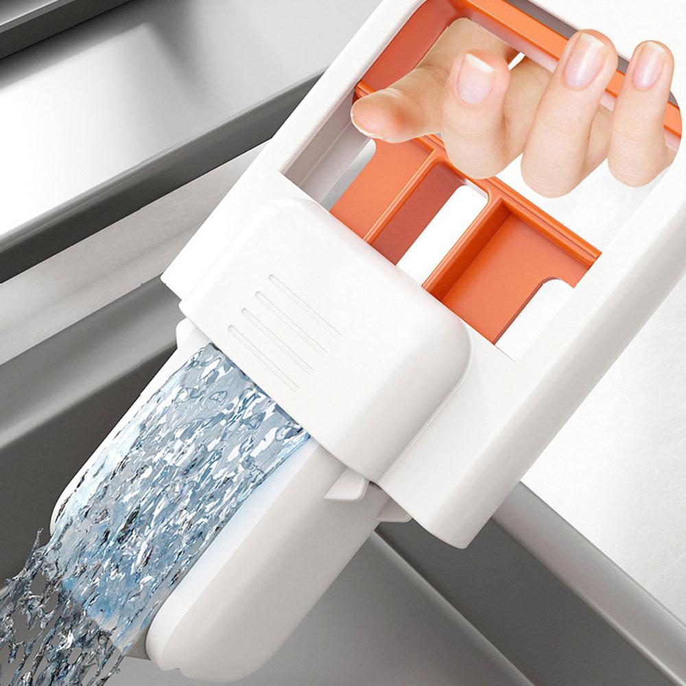 Mini-Schwammmopp Freihändige Reinigungswischer Mini Tragbarer Super Saugfähiger Mopp für Schreibtisch Boden Badezimmer Küche Glas Auto Reinigung