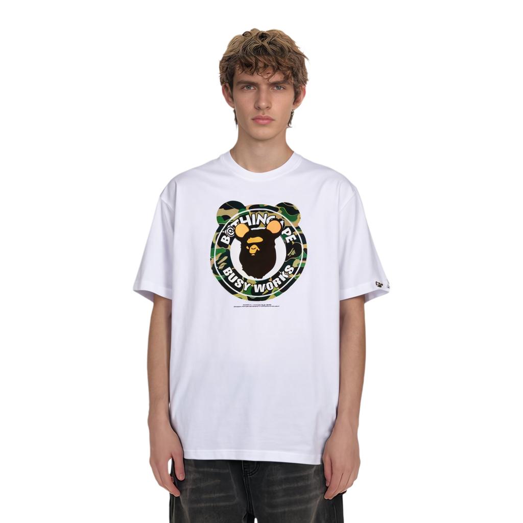 Bape X Medicom Toy Abc Camo Bear Milo Tee 1K73-110-906