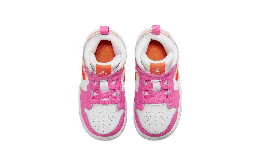 Jordan 1 Mid Pinksicle Safety Orange TD DX3239-681